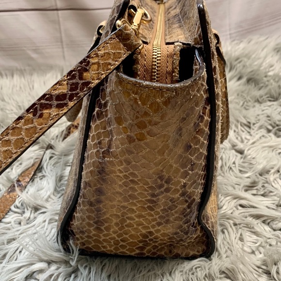 Michael Kors Selma Python Satchel - Picture 6 of 16